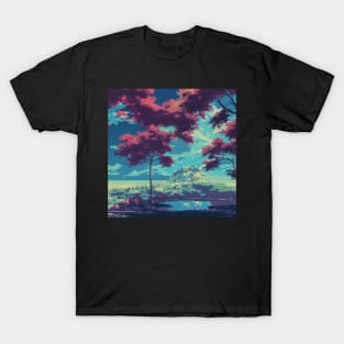 Anime Style Landscape T-Shirt